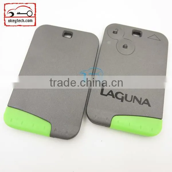 Okeytech Renault laguna key card 2 button remote key 433Mhz