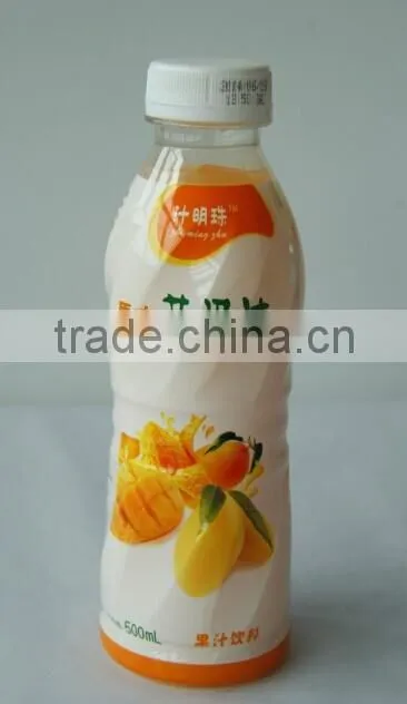 mango juice in 500ml PET bottles