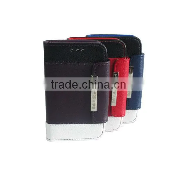 Credit Card Wallet Case for sony LT29i Blue