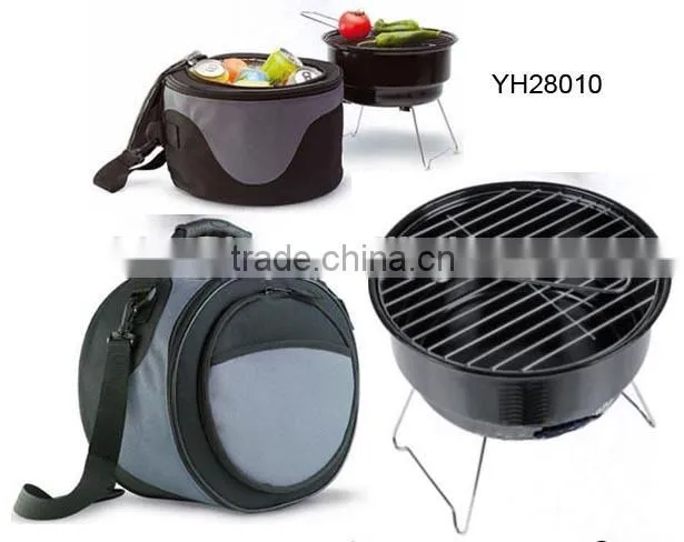 portable BBQ grills with cooler bag