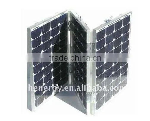 Foldable and Portabe High Efficiency Solar Panels