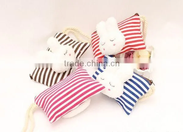 Little White Rabbit Fabrics Woman Coin Wallet Wholesale ZTCW-0017