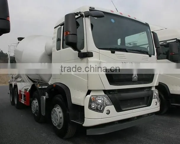 Sinotruk Howo 8*4 340hp 7.7m3 Concrete transport mixer truck for sale