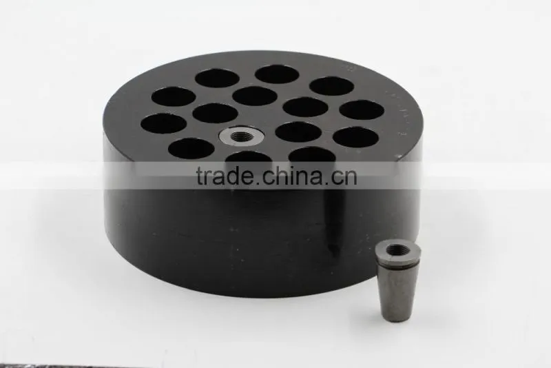 Prestressing steel road anchorage block