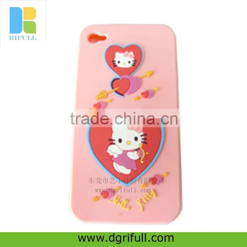 silicone mobile case for iphone 4g