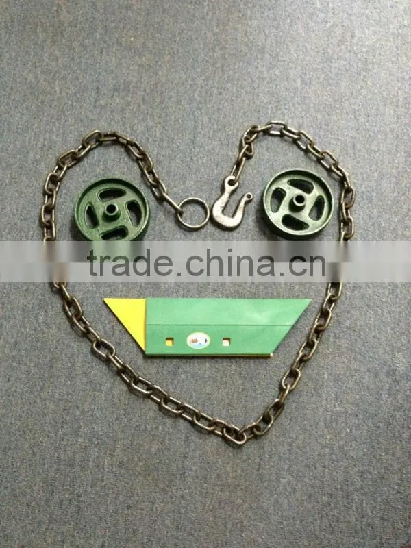 PLOUGH CHAIN(Plow Chain, shear, wheel )/BLACK CHAIN/ZINC PAINTED CHAIN