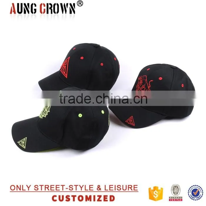 design custom fashion 6 panel baseball cap