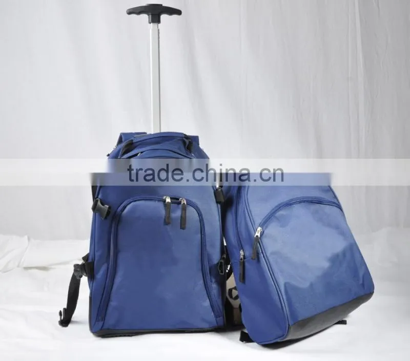 Hot sale Trolley School Bag Car and Backpack bag
