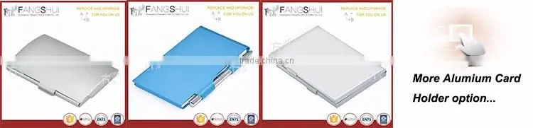 Pu credit card holder leather business card holder cheap wholesale