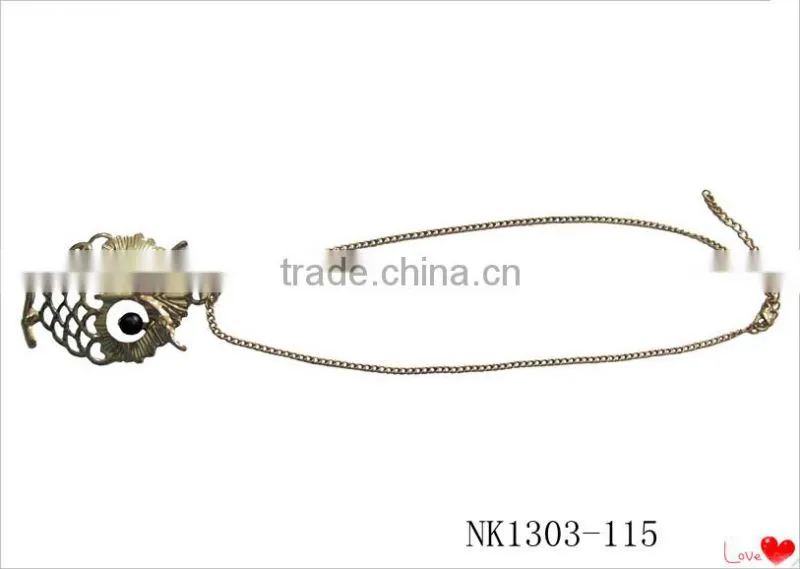 Diamond pendant chian necklace,elegant necklace for womems