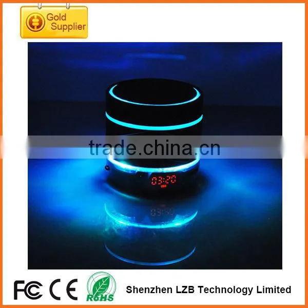 portable mini bluetooth speaker with light LED Newest bluetooth speaker