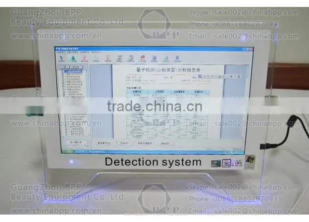 Quantum Resonance Magnetic BIO-Electric Body Analyzer