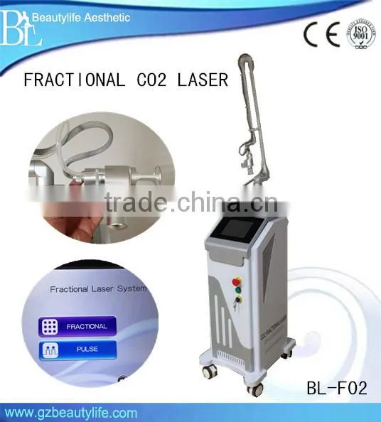 30W fractional Laser/ resurfacing fractional Co2 laser with colour touch screen
