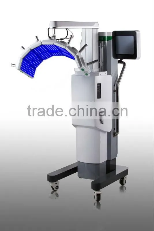 415nm blue light 633nm red light pdt led light skin care machine