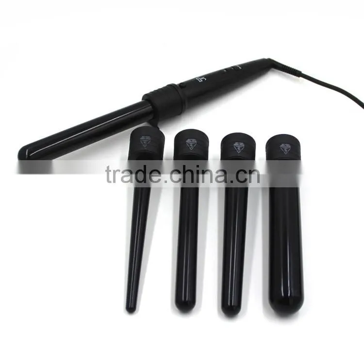 hair styling tools ceramic mini hair curler LCD display magic hair curler