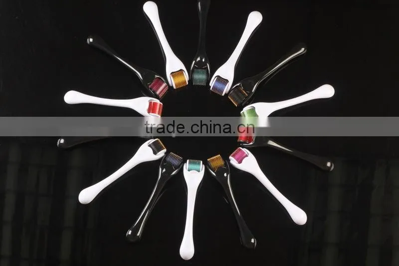 Hottest sale titanium micro needle roller ,540 needles dermaroller with cheapest price -L015