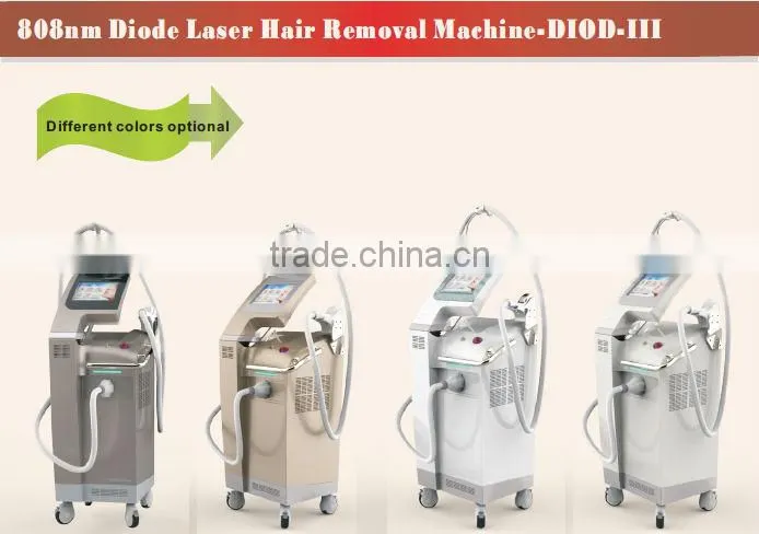 High power 808nm diode laser hair removal treatment