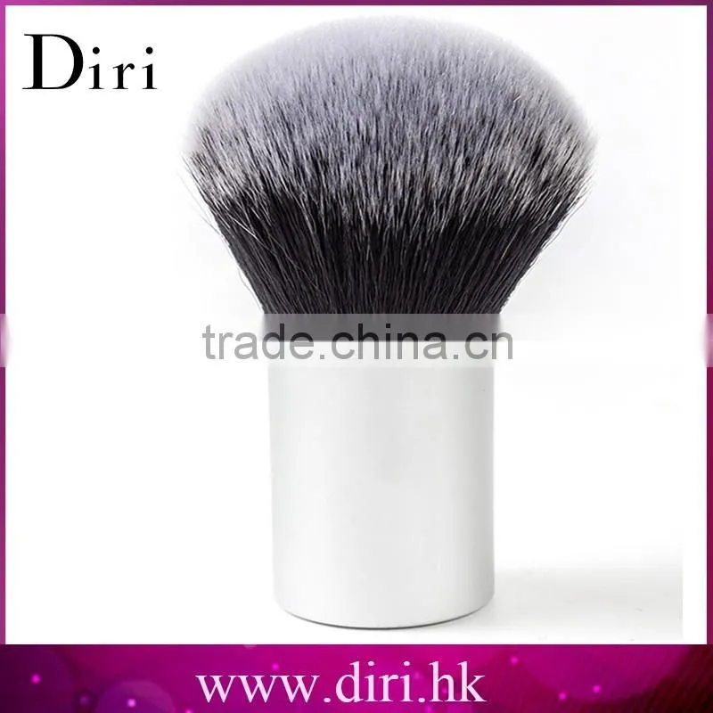 Cosmetics Synthetic hair kabuki Powder makeup brush with black handle