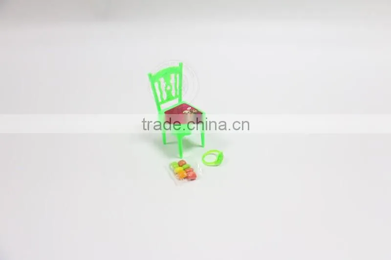 Cartoon Frozen Printed Toy Candy, Chair Toy with Compressed Candy