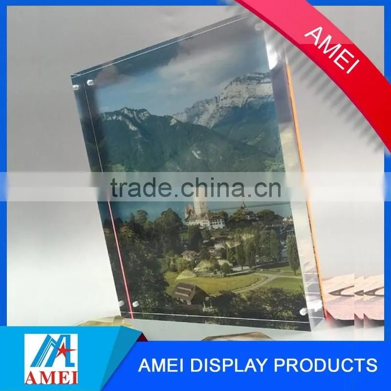 2016 new style acrylic photo frame And Magnetic Acrylic Photo Frame