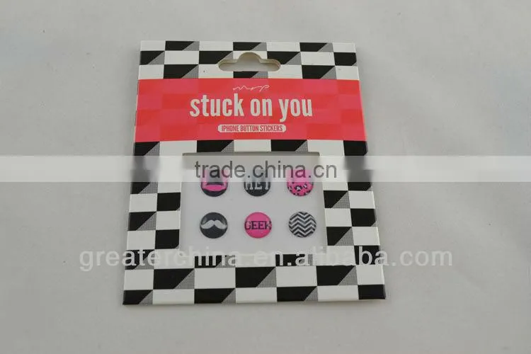 Home button sticker for iphone,Iphone button stickers