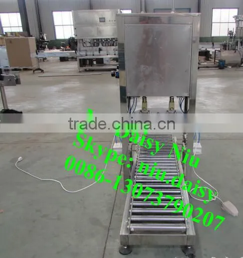 semi-automatic plastic barrel capping machine/plastic bucket sealing machine/petrol barrel capper machine