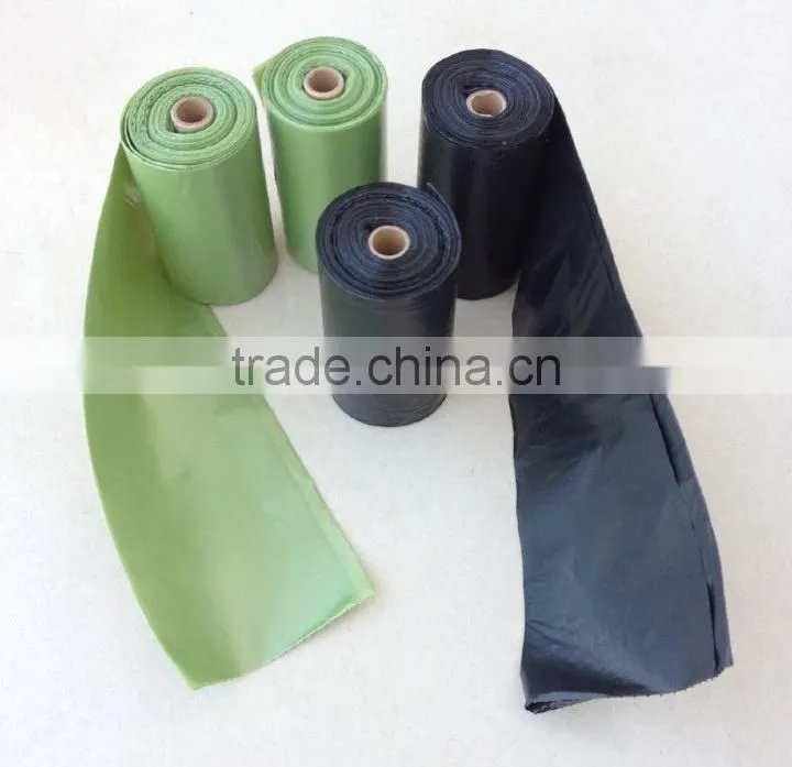 PE big black garbage bag/trash bag can liner