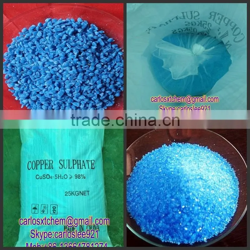 High Quality Low Price Copper Sulphate Heptahydrate