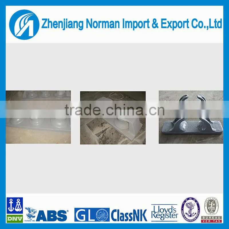 Marine/ship single roller fairlead