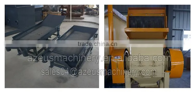 small scale scrap cable separator granulator copper wire recycling machine