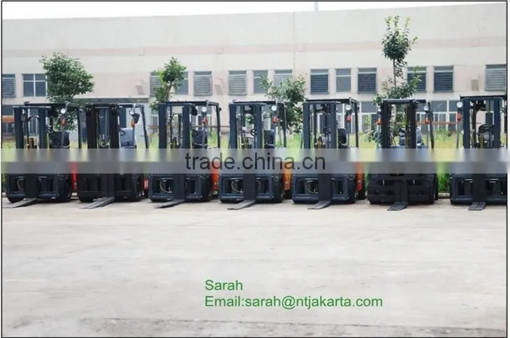 China suppliers High quality FD35 Diesel Forklift with side shift and clamp/ with 3-stage Mast