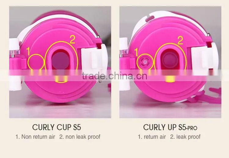 Kean new product S5 silicone sport water bottle for mountaineering