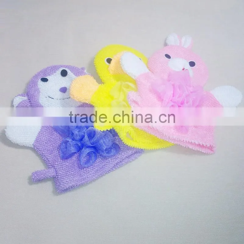 best sale baby bath glove with custom logo,various color,custom color,OEM orders are welcome