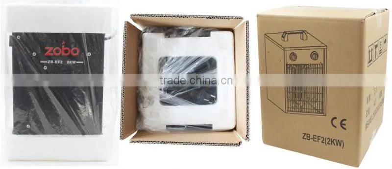 ZOBO 2000W electric fan heater