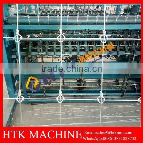 HTK Fully Automatic Hinge Joint Fixed Knot Fence Making Machine Alibaba China Supplier