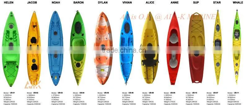 2+1 Tandem Fishing Kayak