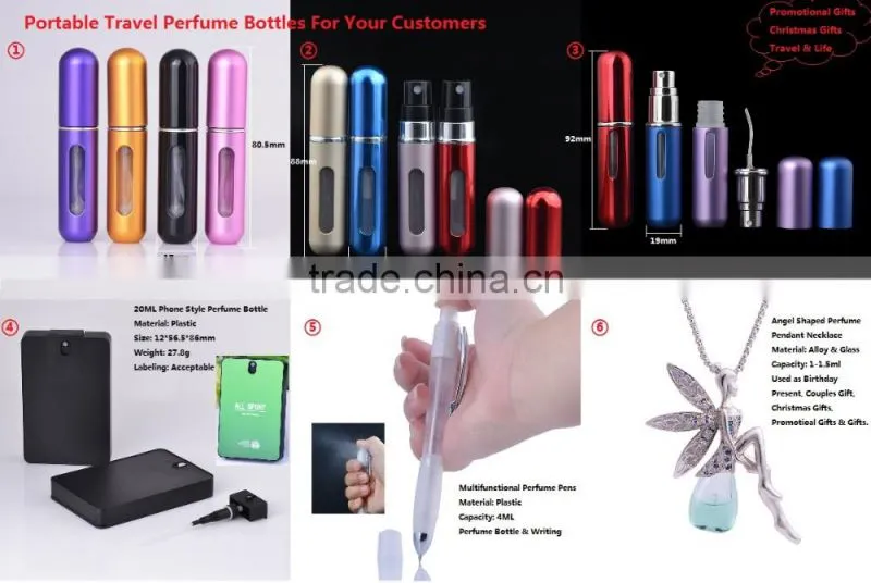 6ml UV gel nail polish bottle with black cap and brush