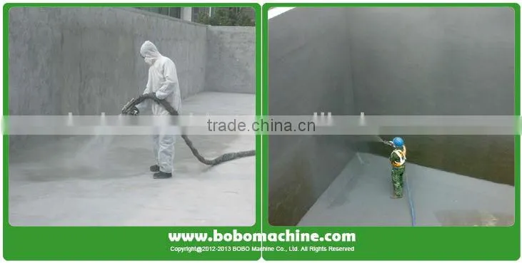 Waterproof spray polyurea machine