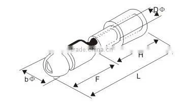 HEIGHT MPD tinning brass Bullet-shaped Insulating Pre-Public Joint Factory Price