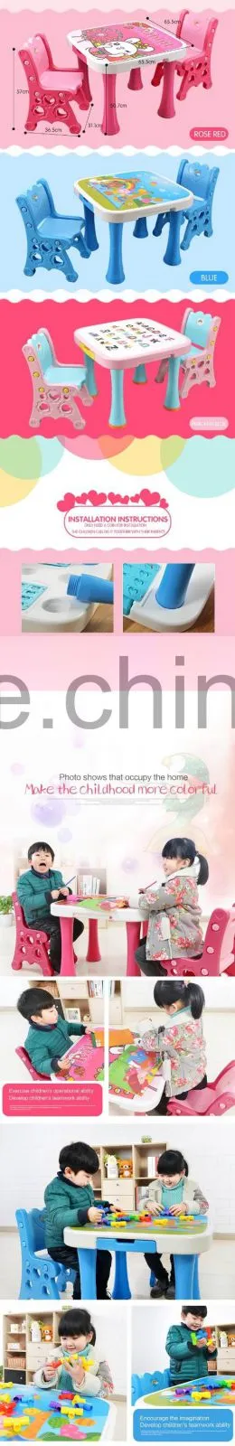plastic study tables and chairs for kids