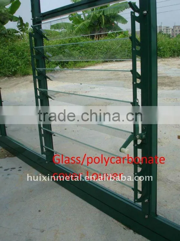 Insulated tempered indoor glass greenhouse HX98127