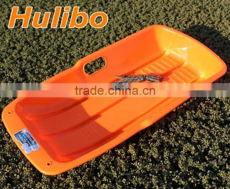 Hulibo Brand Ski Snow sled Plastic snowsledge for Adults and Kids