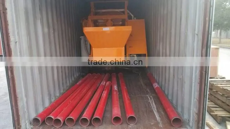 Hot sale electric motor concrete mixer with pumps price