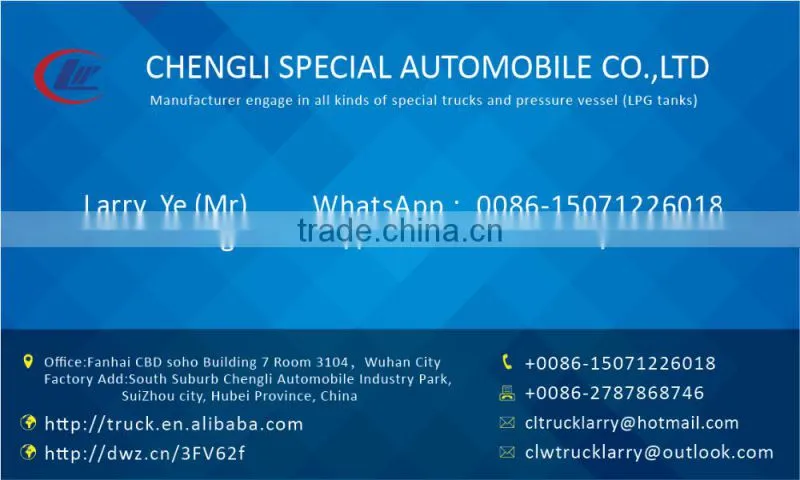 40m3 lpg gas trailer