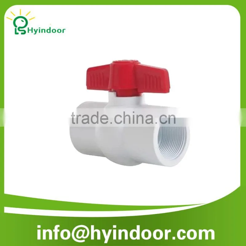 4 since the beginning of the internal thread ball valve water pipe wire pvc plastic ball valve switch