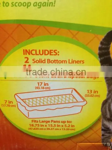 As Seen On TV Sift & Toss Mesh Litter Liners , Mesh Litter Liners
