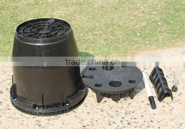 FO-9066 Garden Stainless Steel Self- Watering Planter