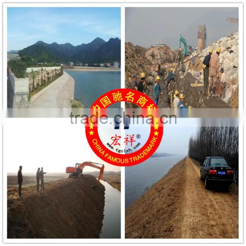 Embankment reinforcement high strength geocell
