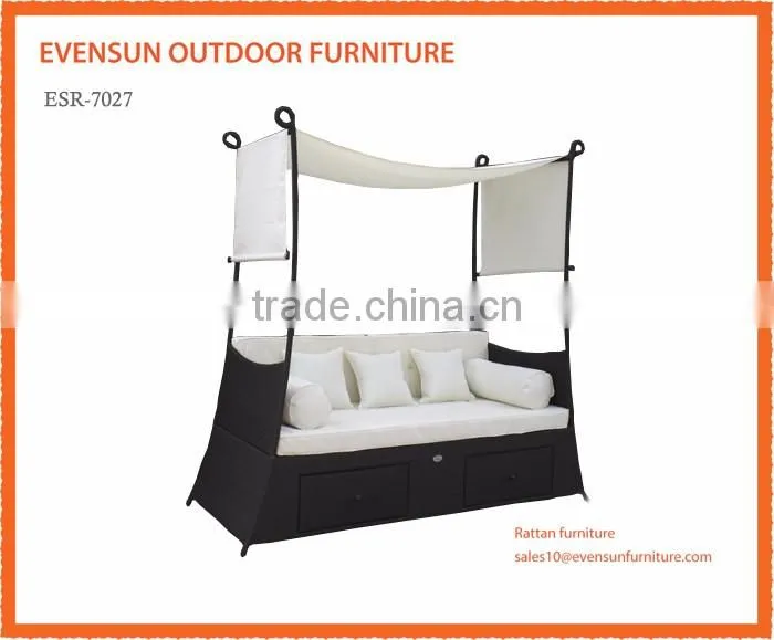 Wholesale price Outdoor Sun Daybed for hotel