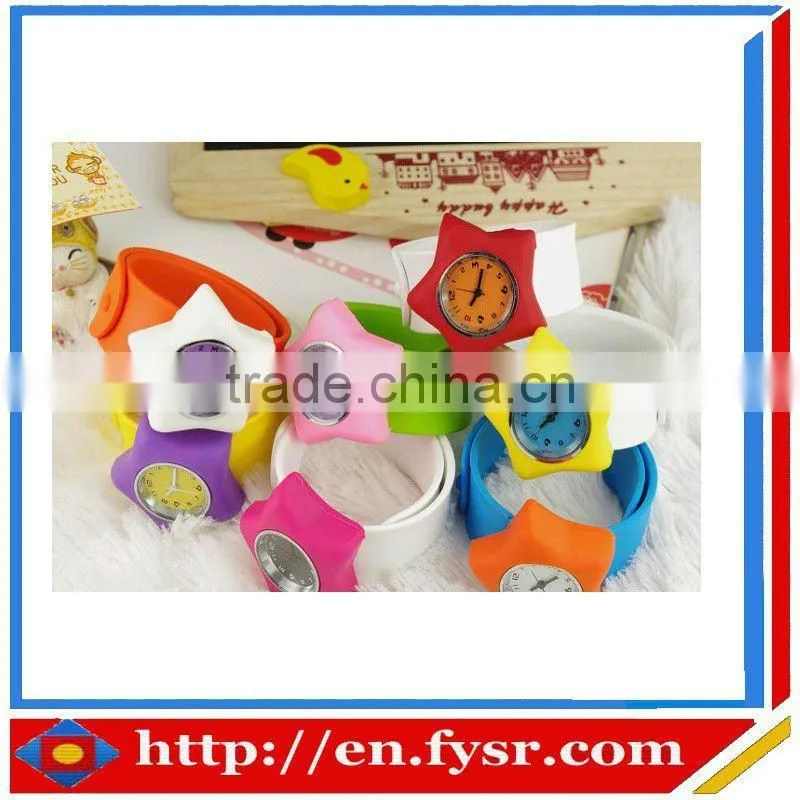 kids silicone slap watch , silicone slap wrist